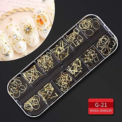 image:imageArtdone Nail Art Studs Glitter Kit 2 Boxes Multicolor 3D Charms Flower Butterfly Snake Rabbit Diamond Cute Nail Jewels for DIY Decoration with Pickup Tools9boxes