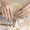 image:imageArtdone 16 Jars Chrome Nail Powder Nail Art Fimo Striping Tape Lines Decoration Metallic Mirror Effect Holographic Aurora Chameleon Pigment Powder 1gJar Pearl for Resin Craft amp Nail Art36jars