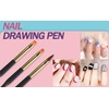 image:imageArtdone 35pcs Nail Art Pens brushesNail Art Tool SetNail Dotting ToolsNail Dust BrushStriping Nail Art Brushes for Long LinesNail Drawing Pen For Nail Design35pcs
