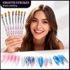 image:imageArtdone 35pcs Nail Art Pens brushesNail Art Tool SetNail Dotting ToolsNail Dust BrushStriping Nail Art Brushes for Long LinesNail Drawing Pen For Nail Design34Pcs Set