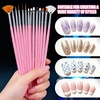 image:imageArtdone 35pcs Nail Art Pens brushesNail Art Tool SetNail Dotting ToolsNail Dust BrushStriping Nail Art Brushes for Long LinesNail Drawing Pen For Nail DesignNail Brushes And Stand Kit A