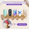 image:imageArtdone Nail Art Brushes and Dotting Tools Kit 11PCS Gel Polish Liner Design Pens for Nail Decorations Supplies Drawing and Nail Paint Brushes Small Detail Accessories BrushesNail dotting tool brushes and stands kit