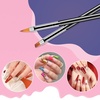 image:imageArtdone Nail Art Brushes and Dotting Tools Kit 11PCS Gel Polish Liner Design Pens for Nail Decorations Supplies Drawing and Nail Paint Brushes Small Detail Accessories BrushesBlack