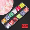 image:imageArtdone Nail Art Studs Glitter Kit 2 Boxes Multicolor 3D Charms Flower Butterfly Snake Rabbit Diamond Cute Nail Jewels for DIY Decoration with Pickup Tools9boxes