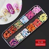 image:imageArtdone Nail Art Studs Glitter Kit 2 Boxes Multicolor 3D Charms Flower Butterfly Snake Rabbit Diamond Cute Nail Jewels for DIY Decoration with Pickup Tools9boxes