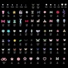 image:imageArtdone Nail Art Studs Glitter Kit 2 Boxes Multicolor 3D Charms Flower Butterfly Snake Rabbit Diamond Cute Nail Jewels for DIY Decoration with Pickup Toolsmulticolor