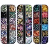 image:imageArtdone Nail Art Studs Glitter Kit 2 Boxes Multicolor 3D Charms Flower Butterfly Snake Rabbit Diamond Cute Nail Jewels for DIY Decoration with Pickup Tools12boxes