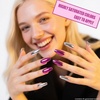 image:imageArtdone 16 Jars Chrome Nail Powder Magic White Pearl Kit Mirror Effect Silver Metallic Holographic Dip Nail Powder Decoration Iridescent Aurora Mermaid Pigment16 Colors Chrome