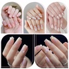image:imageArtdone 16 Jars Chrome Nail Powder Magic White Pearl Kit Mirror Effect Silver Metallic Holographic Dip Nail Powder Decoration Iridescent Aurora Mermaid Pigment8 jars pearl chrome