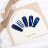 image:imageArtdone Chrome Nail Powder Coffee Color Iridescent Aurora Powder Metallic Mirror Effect Pigment Pearlescent Mermaid Pigment Pearl Glitter Dust Kit Nail Art Decoration Resin CraftDark blue