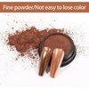 image:imageArtdone Chrome Nail Powder Coffee Color Iridescent Aurora Powder Metallic Mirror Effect Pigment Pearlescent Mermaid Pigment Pearl Glitter Dust Kit Nail Art Decoration Resin CraftCopper