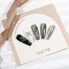 image:imageArtdone Chrome Nail Powder Coffee Color Iridescent Aurora Powder Metallic Mirror Effect Pigment Pearlescent Mermaid Pigment Pearl Glitter Dust Kit Nail Art Decoration Resin CraftLight Silver