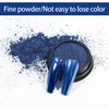 image:imageArtdone Chrome Nail Powder Coffee Color Iridescent Aurora Powder Metallic Mirror Effect Pigment Pearlescent Mermaid Pigment Pearl Glitter Dust Kit Nail Art Decoration Resin CraftDark blue