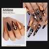 image:imageArtdone Chrome Nail Powder Coffee Color Iridescent Aurora Powder Metallic Mirror Effect Pigment Pearlescent Mermaid Pigment Pearl Glitter Dust Kit Nail Art Decoration Resin CraftCopper
