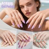 image:imageArtdone Sheer Gel Nail Polish Set Jelly UV Gel 6 Colors Translucent Milky White Pink Nude Brown Colors Nail Polish For All Seasons Neutral Soak off LED Lamp Gel Manicure Kit For Nail ArtSolidSunshine And Beach