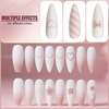 image:imageArtdone Sheer Gel Nail Polish Set Jelly UV Gel 6 Colors Translucent Milky White Pink Nude Brown Colors Nail Polish For All Seasons Neutral Soak off LED Lamp Gel Manicure Kit For Nail ArtSolidNude Color