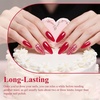 image:imageArtdone Sheer Gel Nail Polish Set Jelly UV Gel 6 Colors Translucent Milky White Pink Nude Brown Colors Nail Polish For All Seasons Neutral Soak off LED Lamp Gel Manicure Kit For Nail ArtRed  Hema Free  Solid