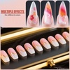 image:imageArtdone Sheer Gel Nail Polish Set Jelly UV Gel 6 Colors Translucent Milky White Pink Nude Brown Colors Nail Polish For All Seasons Neutral Soak off LED Lamp Gel Manicure Kit For Nail ArtPorcelain White Orange Nude Pink Reddish orange Light reddish brown