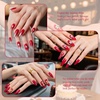 image:imageArtdone Sheer Gel Nail Polish Set Jelly UV Gel 6 Colors Translucent Milky White Pink Nude Brown Colors Nail Polish For All Seasons Neutral Soak off LED Lamp Gel Manicure Kit For Nail ArtRed  Hema Free  Solid