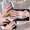 image:imageArtdone Sheer Gel Nail Polish Set Jelly UV Gel 6 Colors Translucent Milky White Pink Nude Brown Colors Nail Polish For All Seasons Neutral Soak off LED Lamp Gel Manicure Kit For Nail Artlight pink  Hema Free  Solid