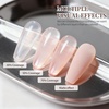 image:imageArtdone Sheer Gel Nail Polish Set Jelly UV Gel 6 Colors Translucent Milky White Pink Nude Brown Colors Nail Polish For All Seasons Neutral Soak off LED Lamp Gel Manicure Kit For Nail ArtSheer light pink Hemafree