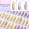 image:imageArtdone Sheer Gel Nail Polish Set Jelly UV Gel 6 Colors Translucent Milky White Pink Nude Brown Colors Nail Polish For All Seasons Neutral Soak off LED Lamp Gel Manicure Kit For Nail ArtSolidSunshine And Beach