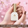 image:imageArtdone Sheer Gel Nail Polish Set Jelly UV Gel 6 Colors Translucent Milky White Pink Nude Brown Colors Nail Polish For All Seasons Neutral Soak off LED Lamp Gel Manicure Kit For Nail ArtBrown  Hema Free  Solid