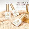 image:imageArtdone Sheer Gel Nail Polish Set Jelly UV Gel 6 Colors Translucent Milky White Pink Nude Brown Colors Nail Polish For All Seasons Neutral Soak off LED Lamp Gel Manicure Kit For Nail ArtSheer light pink Hemafree