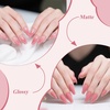 image:imageArtdone Sheer Gel Nail Polish Set Jelly UV Gel 6 Colors Translucent Milky White Pink Nude Brown Colors Nail Polish For All Seasons Neutral Soak off LED Lamp Gel Manicure Kit For Nail ArtPink  Hema Free  Solid