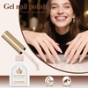 image:imageArtdone Sheer Gel Nail Polish Set Jelly UV Gel 6 Colors Translucent Milky White Pink Nude Brown Colors Nail Polish For All Seasons Neutral Soak off LED Lamp Gel Manicure Kit For Nail ArtLight nude pink  Hema Free  Solid
