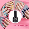 image:imageArtdone Sheer Gel Nail Polish Set Jelly UV Gel 6 Colors Translucent Milky White Pink Nude Brown Colors Nail Polish For All Seasons Neutral Soak off LED Lamp Gel Manicure Kit For Nail ArtMini Gel Color Set A