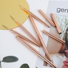 image:imageArtdone Nail Art Pens And Brushes Set With Liner Paint Dotting Tools 11PCS Black Color Nail Tools For Long Lines Thin Details Fine Drawing For UV Gel Polish Design Sizes 58122025mmCopper