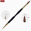 image:imageArtdone 10pcs Nail Art Brushes Set Dotting ToolsStriping Brushes for Long Lines Thin Details Sculpting Pattern Tracing Stylus Ball Embossing StyluFine Drawing Pen For Gel Polish Design Supply31Pcs
