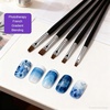 image:imageArtdone Nail Dotting Tools Doubleended Nail Art Brushes Kit Nail Art Gel Polish Liner Brushes Design Pen For Nail Drawing And Nail Paint Brushes Small Detail BrushesNail dotting tool brushes and stands kit