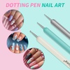 image:imageArtdone Nail Dotting Tools Doubleended Nail Art Brushes Kit Nail Art Gel Polish Liner Brushes Design Pen For Nail Drawing And Nail Paint Brushes Small Detail BrushesColorfully kit