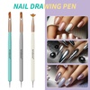 image:imageArtdone Nail Dotting Tools Doubleended Nail Art Brushes Kit Nail Art Gel Polish Liner Brushes Design Pen For Nail Drawing And Nail Paint Brushes Small Detail BrushesColorfully kit